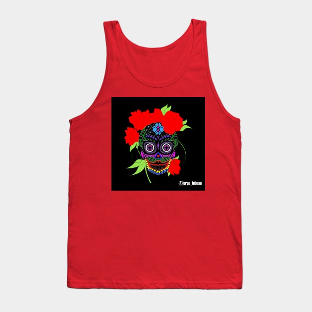 adela catrina sonriente ecopop Tank Top by jorge_lebeau